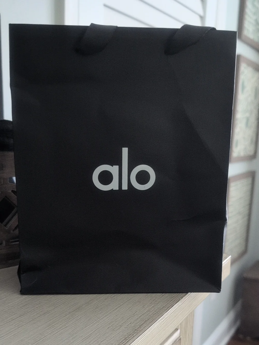 ALO Yoga Black Suit Up Trouser Long Sz Small